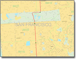 5 Digit Zip Code City Maps