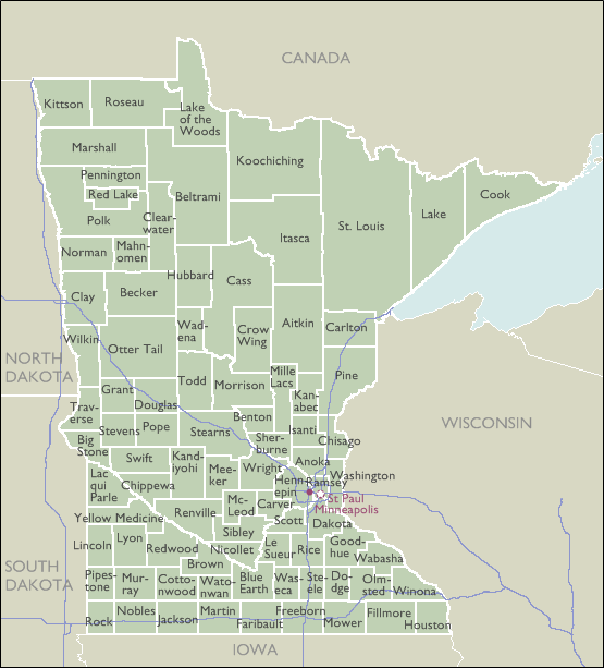 SAINT PAUL Minnesota, MN ZIP Code Map Images - Frompo