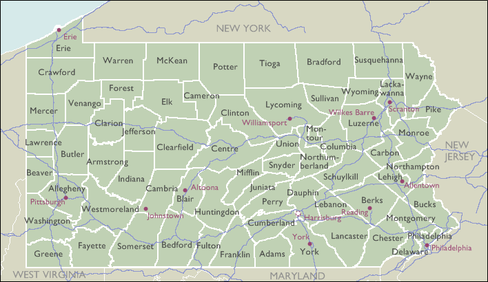 Zip Code Map Of Lower Bucks County Pa
