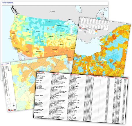 Demographic Maps Sample