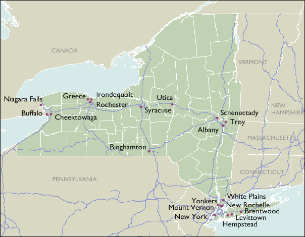 City Map of New York