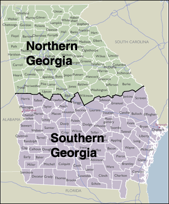 County Zip Code Maps of Georgia - ZIPCodeMaps.com