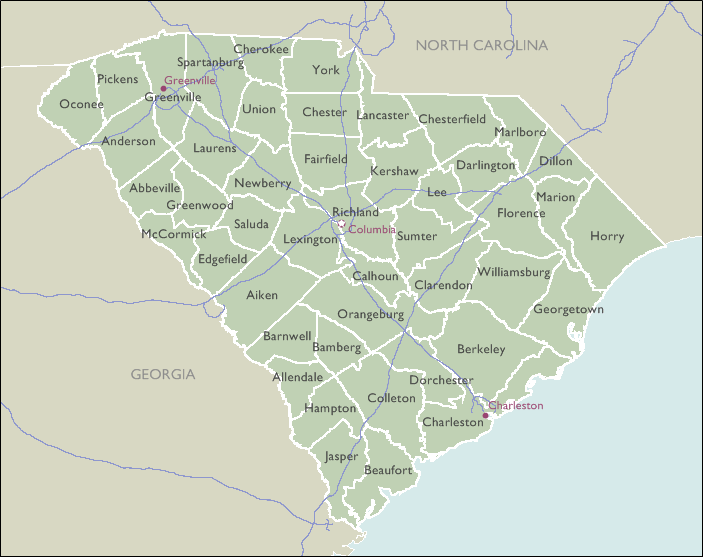 South Carolina Zip Codes Map Living Room Design 2020