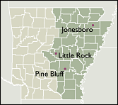 Eastern Arkansas