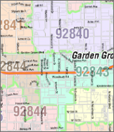 5 Digit Zip Code Maps