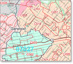 Carrier Route Maps Example 2