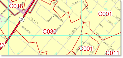 Postal Data Maps Example 1