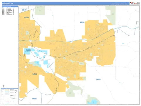 Livermore, CA city map