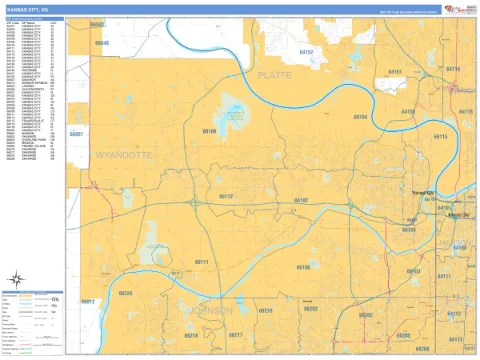 Kansas City, KS city map