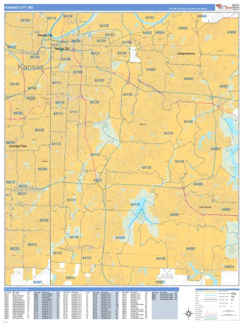 Kansas City, MO city map