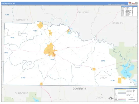 Union County, AR map