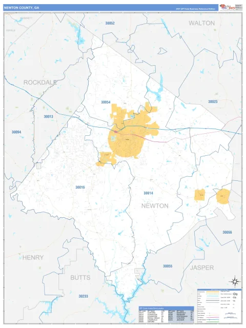 Newton County, GA map
