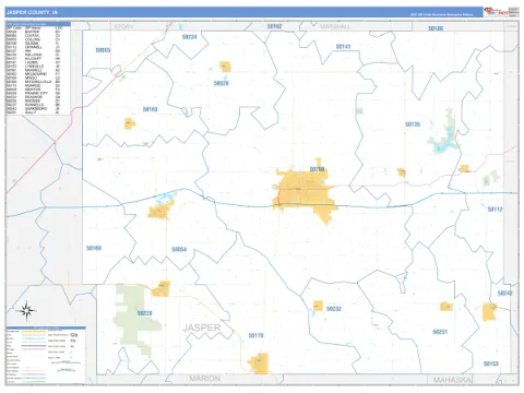 Jasper County, IA map