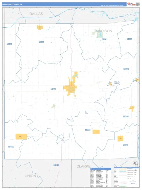 Madison County, IA map