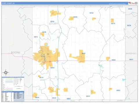 Story County, IA map