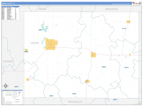 Union County, IA map