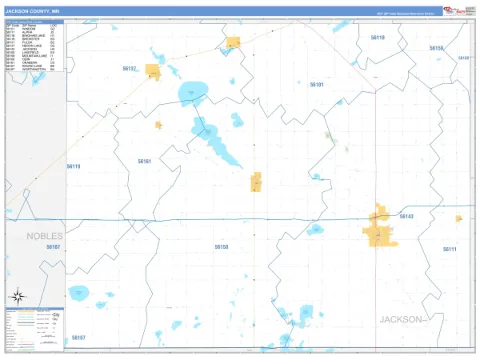 Jackson County, MN map
