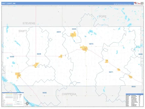 Swift County, MN map