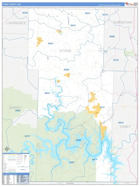 Stone County, MO map