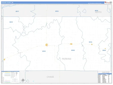 Perkins County, NE map