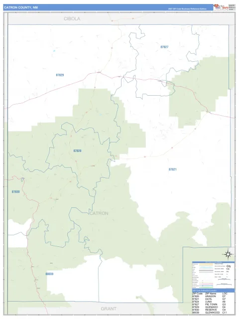 Catron County, NM map