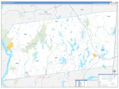 Putnam County, NY map