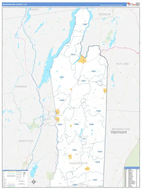 Washington County, NY map