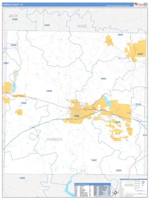 Parker County, TX map