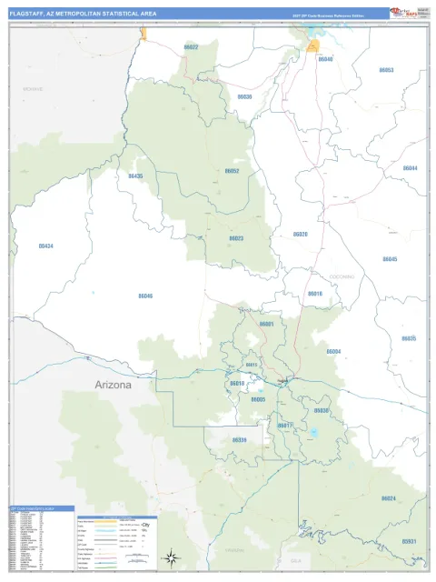 Flagstaff metro area map