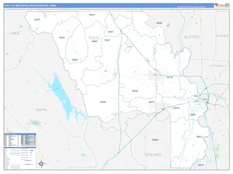 Yolo metro area map