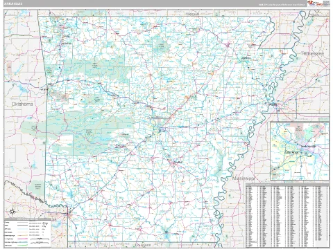 Arkansas Digital Map preview