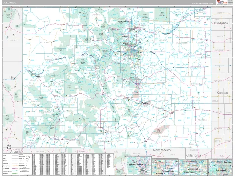 Colorado Digital Map preview