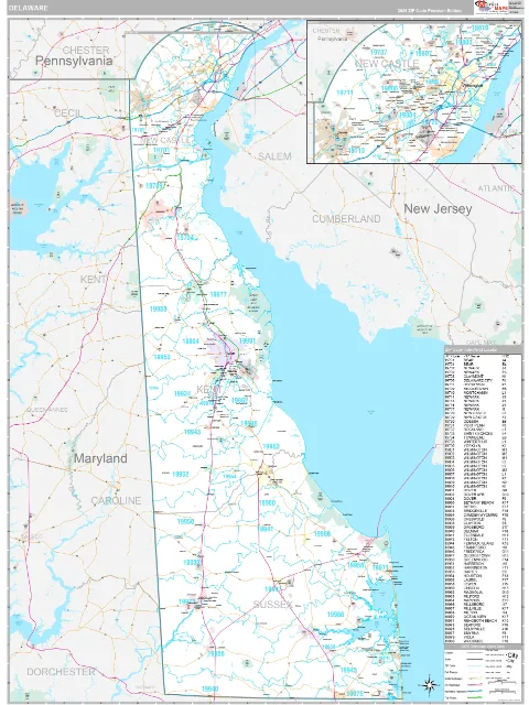 Delaware Digital Map preview