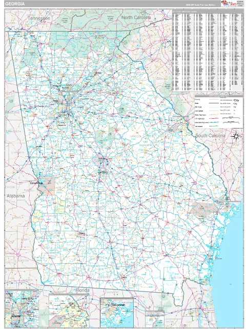 Georgia Digital Map preview