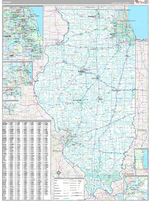 Illinois Digital Map preview
