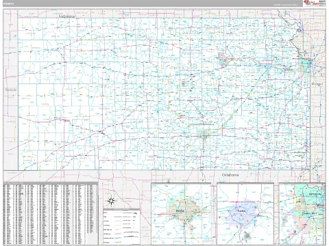 Kansas Digital Map preview
