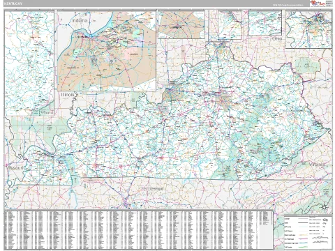 Kentucky Digital Map preview