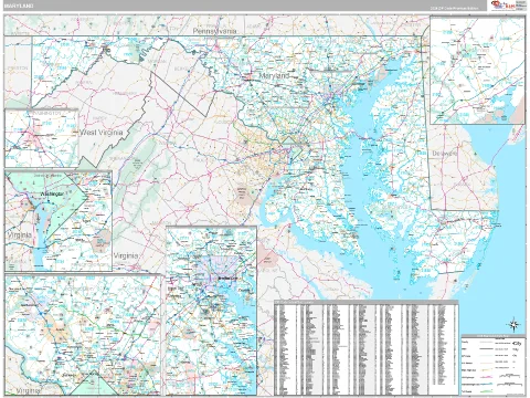 Maryland Digital Map preview