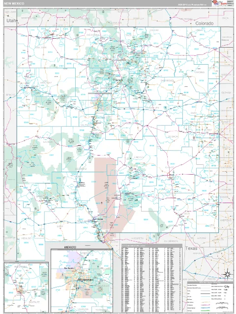 New Mexico Digital Map preview
