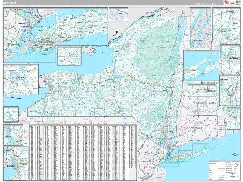 New York Digital Map preview