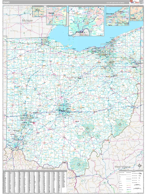 Ohio Digital Map preview