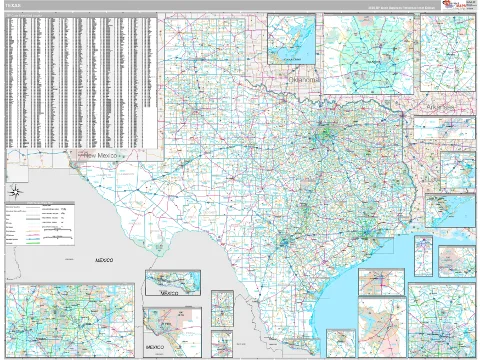 Texas Digital Map preview