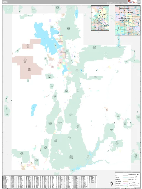 Utah Digital Map preview